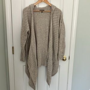 American Eagle open front hooded cardigan sweater